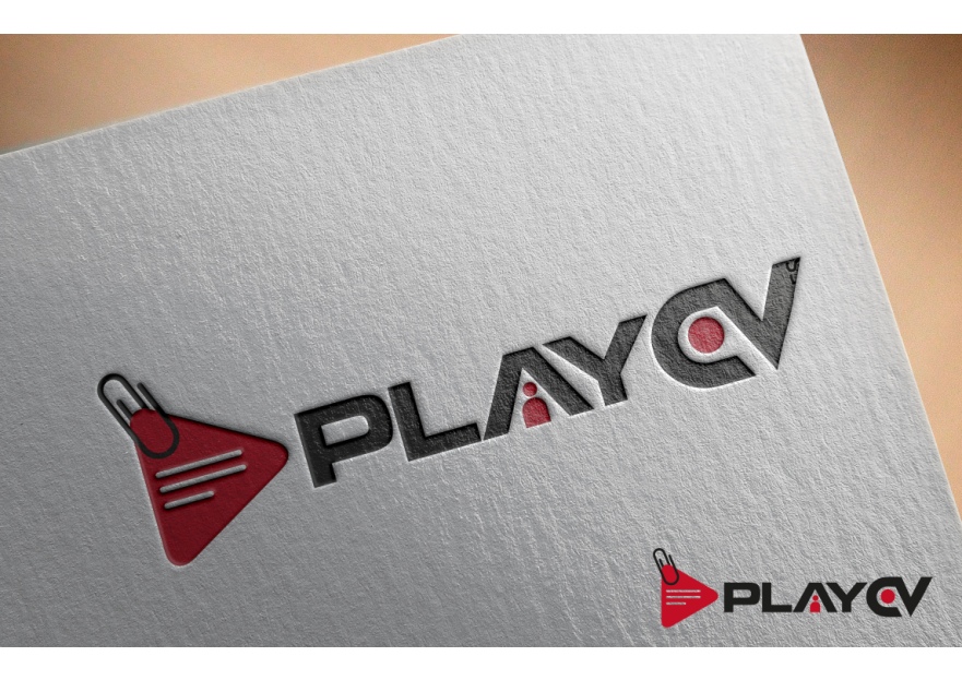 Videolu CV platformu için logo tasarımı yarışmasına tasarımcı GCLONR tarafından sunulan  tasarım 