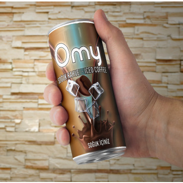 SOĞUK KAHVE AMBALAJ TASARIMI yarışmasına tasarımcı ferielinda tarafından sunulan  tasarım 