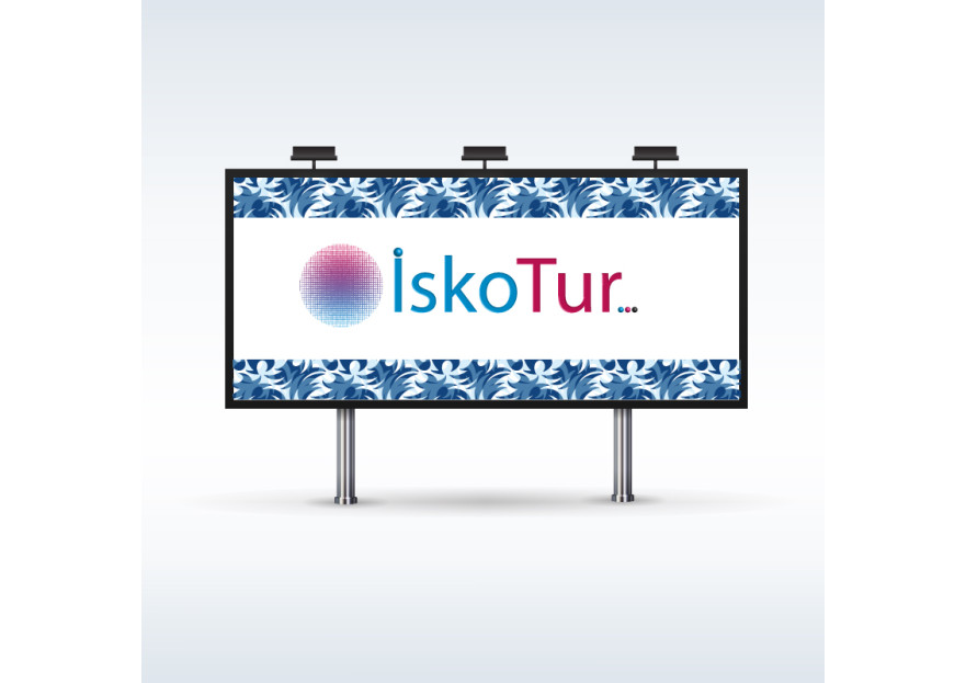 İSKO TUR SEYAHAT ACENTASI LOGOSU yarışmasına tasarımcı Technozede tarafından sunulan  tasarım 