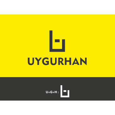 UYGURHAN MİMARLIK LOGOSUNU ARIYOR yarışmasına tasarımcı Ahenk tarafından sunulan  tasarım 