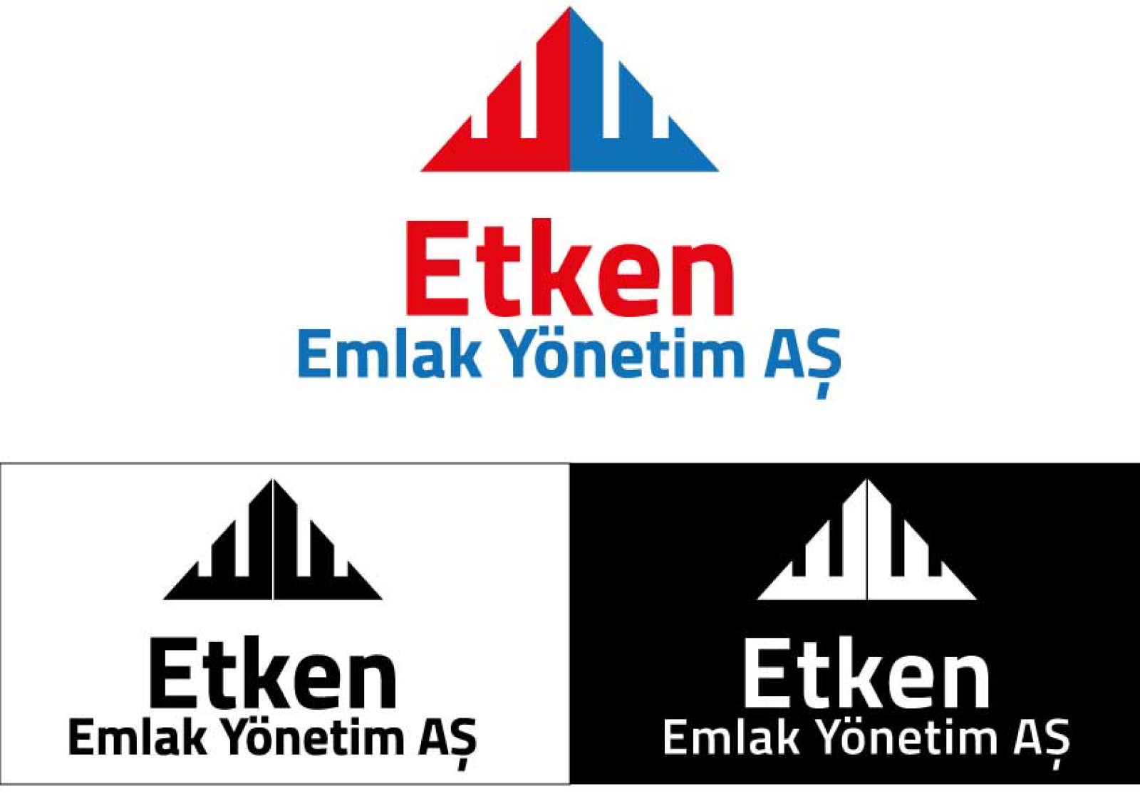 Tasarlayan fatih Bnc-Etken Emlak Yönetim A.Ş. için logo 