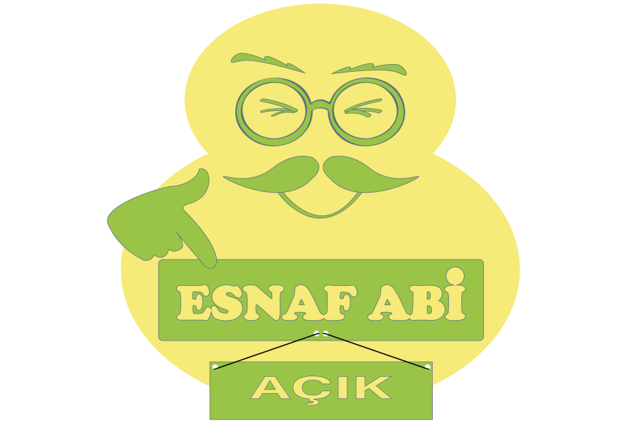 Tek bakışta ezberlenen,esnafları anlatan yarışmasına tasarımcı designx tarafından sunulan  tasarım 