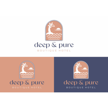 Butik Hotel Logo Çalışması yarışmasına tasarımcı Şeyma Sever tarafından sunulan  tasarım 