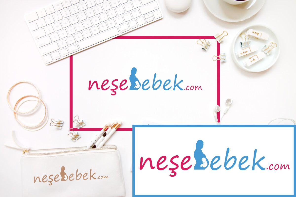 Tasarlayan Cerenium-NeşeBebek.com Logo Tasarımı 355x100 px