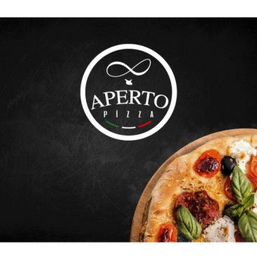 APERTO PİZZA LOGOSUNU ARIYOR yarışmasına tasarımcı Chiwely tarafından sunulan  tasarım 