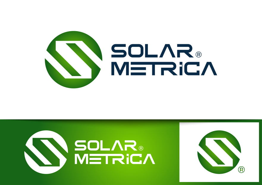 solarmetrica.com İçin Yenilikçi Logo yarışmasına tasarımcı MS™ tarafından sunulan  tasarım 