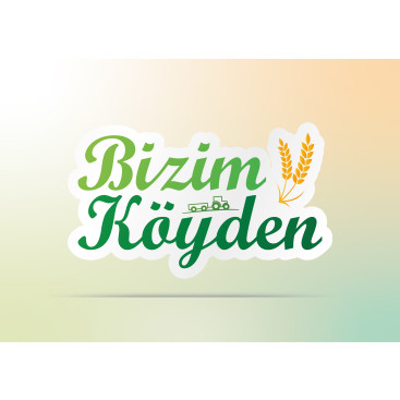 “BİZİM KÖYDEN” özgün tasarımcılar haydi! yarışmasına tasarımcı Logomotifim® tarafından sunulan  tasarım