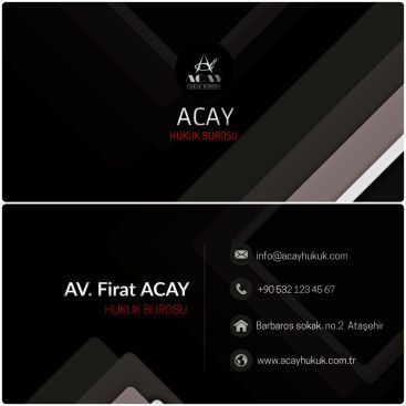 Hukuk Büromuzun markası oluşturmak amacı yarışmasına tasarımcı Seyda.A tarafından sunulan  tasarım 