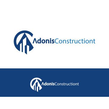 Adonis Construction Logo Tasarımı yarışmasına tasarımcı LogoExper tarafından sunulan  tasarım 