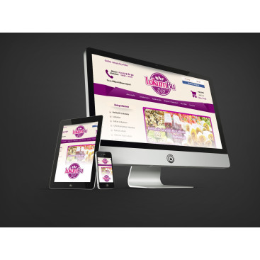 Lokumun yeni merkezi LokumBu.com'a Logo yarışmasına tasarımcı RΛPİDO tarafından sunulan  tasarım 
