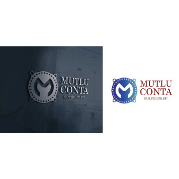 CONTA İMALATI YAPAN FİRMAMIZA LOGO yarışmasına tasarımcı Bilgec tarafından sunulan  tasarım 