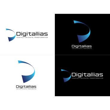 Dijital Dönüşüm Danışmanlığı Logosu yarışmasına tasarımcı DesignerA tarafından sunulan  tasarım 