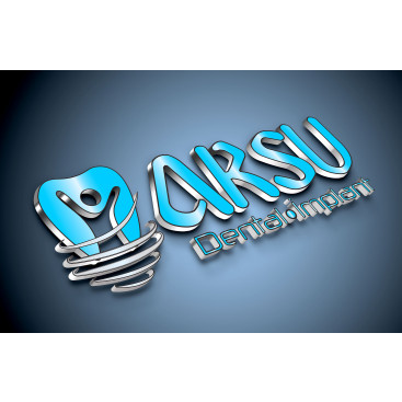 Aksu Dental İmplant Yeni Logosunu Arıyor yarışmasına tasarımcı Adnan ALTUN tarafından sunulan  tasarım 