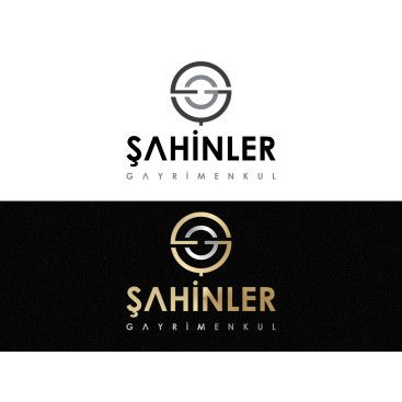 Şahin Gayrimenkul Logo + Kurumsal Kimlik yarışmasına tasarımcı Dyzyn tarafından sunulan  tasarım 
