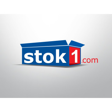 STOK1.COM  E-TİCARET SİTESİ  LOGO  yarışmasına tasarımcı grfkismail tarafından sunulan  tasarım 