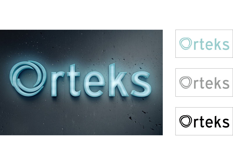 Orteks Logo yarışmasına tasarımcı misty tarafından sunulan  tasarım 