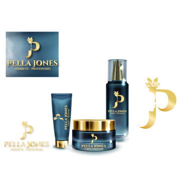 PELLA JONES KOZMETİK LOGOSUNU ARIYOR yarışmasına tasarımcı Ayşen Design tarafından sunulan  tasarım 
