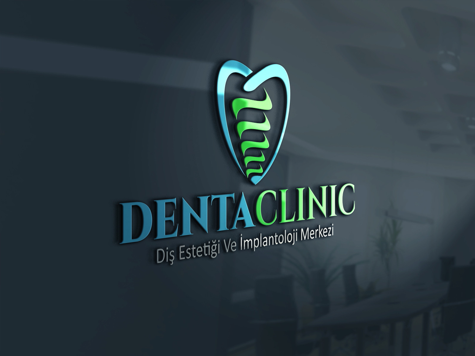 Tasarlayan wAres-Diş kliniği logo tasarımı