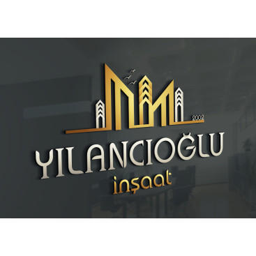 İnşaat Firması İçin Logo yarışmasına tasarımcı esra.theboss tarafından sunulan  tasarım 