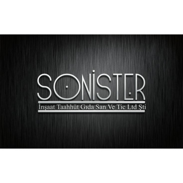 SONİSTER adlı inşaat firmasına logo  yarışmasına tasarımcı altun1411 tarafından sunulan  tasarım 