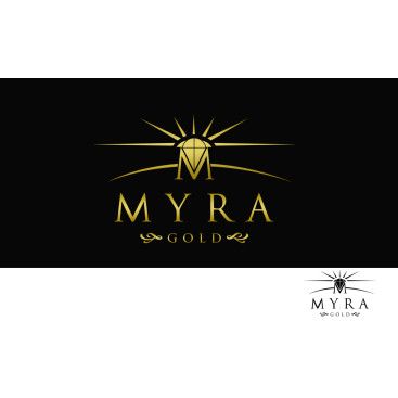 Myra Gold Kurumsal Kimlik Logosu yarışmasına tasarımcı celender tarafından sunulan  tasarım 
