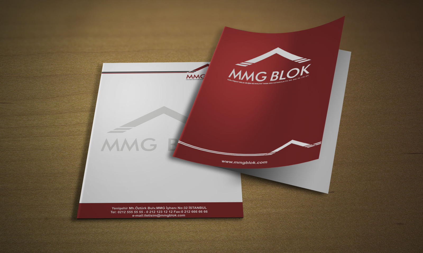 Tasarlayan grafikerh-MMG BLOK İÇİN LOGO VE KURUMSAL KİMLİK