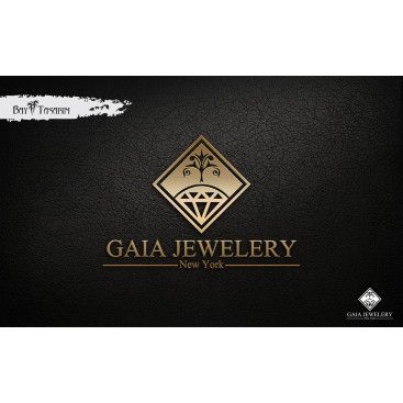 GAIA NY Taki Markasi Icin Logo Tasarimi yarışmasına tasarımcı BayTasarim tarafından sunulan  tasarım 