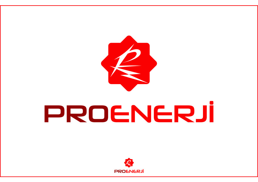 PROENERJİ Logo Tasarımı yarışmasına tasarımcı FTT tarafından sunulan  tasarım 