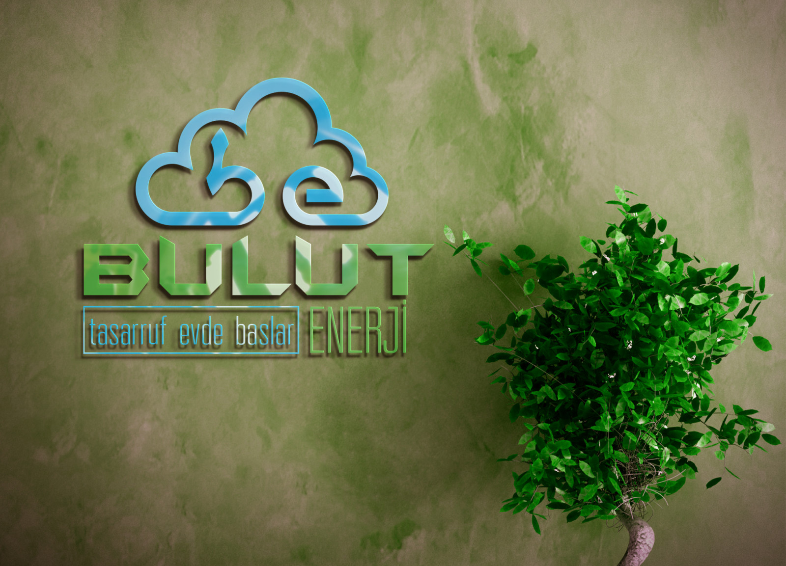 Tasarlayan designing-Tasarruf Evde Başlar- Logo Çalışması