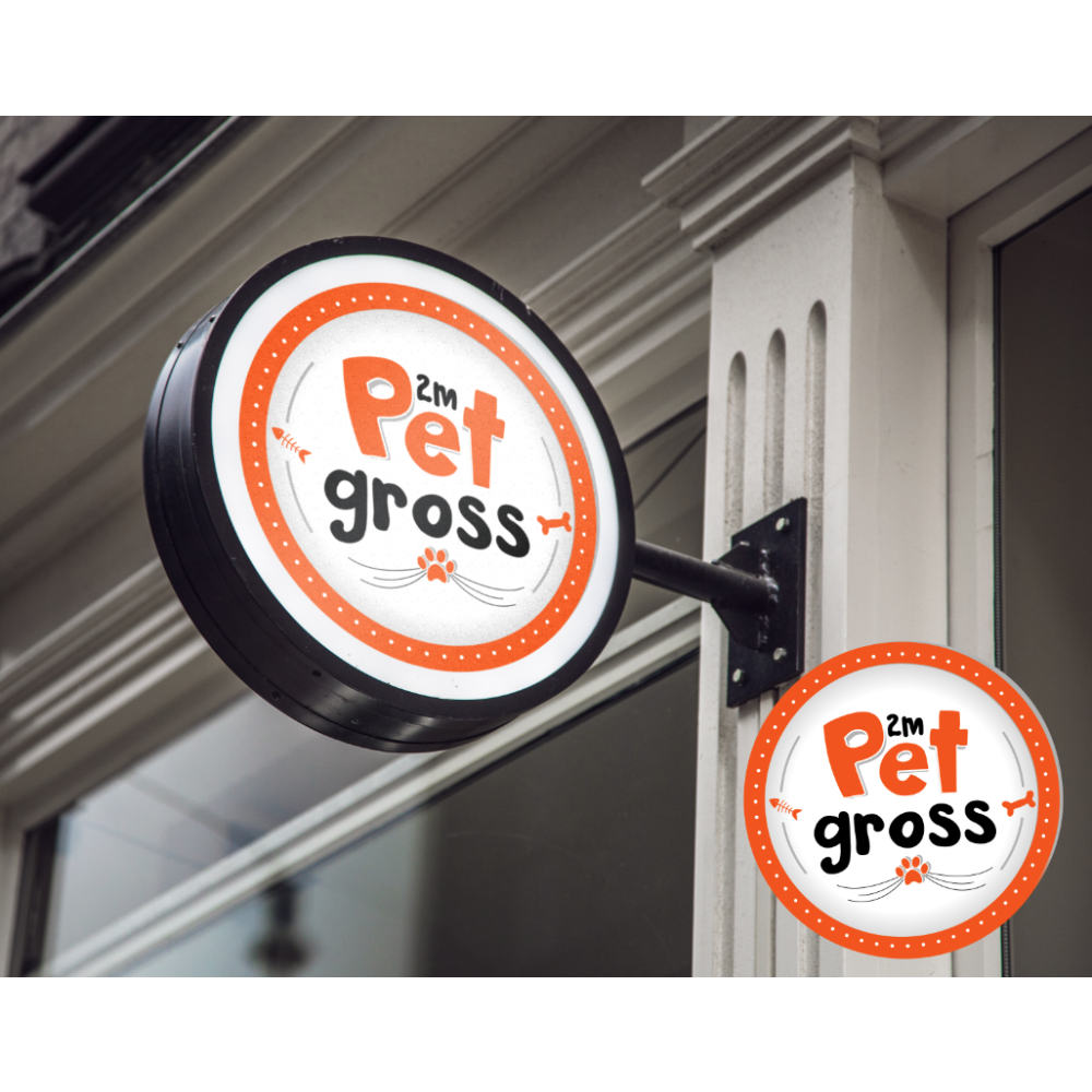 PET MARKET İÇİN LOGO TASARIMI