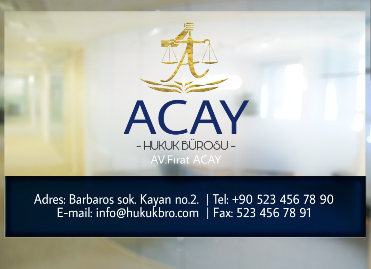 Tasarlayan Seyda.A-Hukuk Büromuzun markası oluşturmak amacı