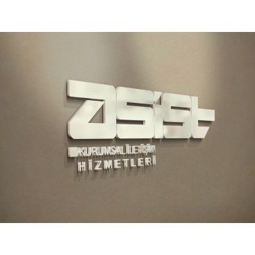 ASİST KURUMSAL İLETİŞİM İÇİN LOGO yarışmasına tasarımcı S.U(uvyz1243) tarafından sunulan  tasarım 