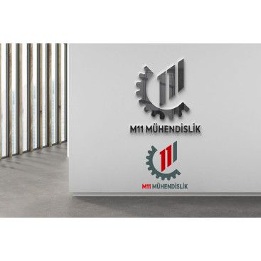 M11 MÜH LOGO VE KURUMSAL  yarışmasına tasarımcı myben design tarafından sunulan  tasarım 