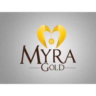 Myra Gold Kurumsal Kimlik Logosu yarışmasına tasarımcı hknakar tarafından sunulan  tasarım 