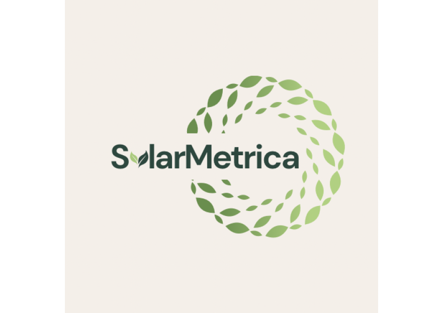 solarmetrica.com İçin Yenilikçi Logo yarışmasına tasarımcı sameturkyilmaz tarafından sunulan  tasarım 