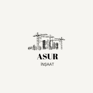 ASUR İNŞAAT İÇİN LOGO TASARIM yarışmasına tasarımcı Berat Öztürk tarafından sunulan  tasarım 