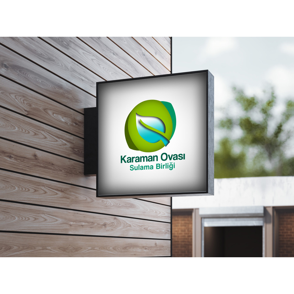 Sulama Birliği Logo Yarışması yarışmasına Burev tarafından girilen tasarım