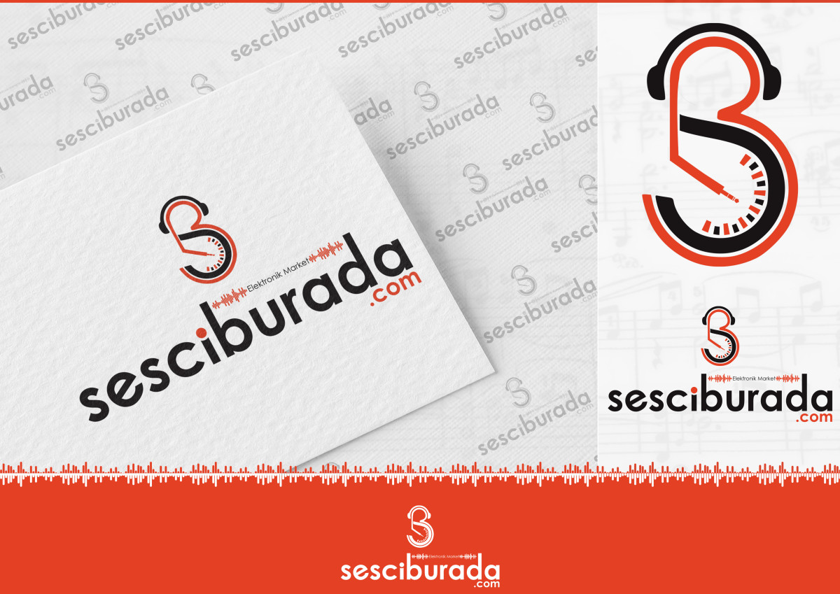 Tasarlayan GÖKBÖRÜ-Sesciburada E-Ticaret sistemiz için logo