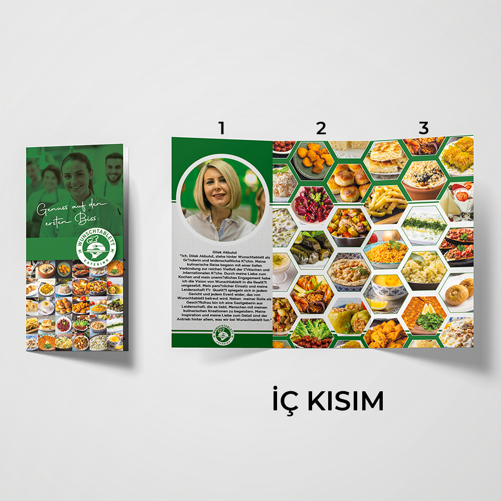 Wunschtablett Broşür