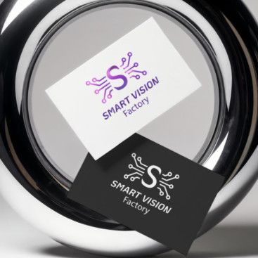 Smart Vision Factory için Logo Tasarımı yarışmasına tasarımcı Melis Demir tarafından sunulan  tasarım 