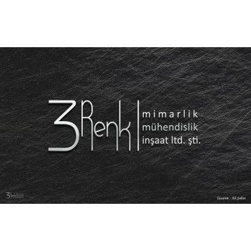 3 RENK MİMARLIK LOGO TASARIMI yarışmasına tasarımcı proea tarafından sunulan  tasarım 