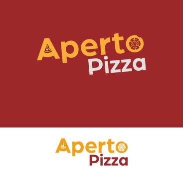 APERTO PİZZA LOGOSUNU ARIYOR yarışmasına tasarımcı AMG Design tarafından sunulan  tasarım 