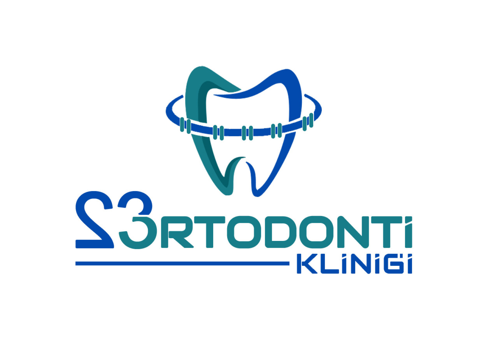 Tasarlayan A.Güler-ORTODONTİ KLİNİĞİ LOGO ÇALIŞMASI