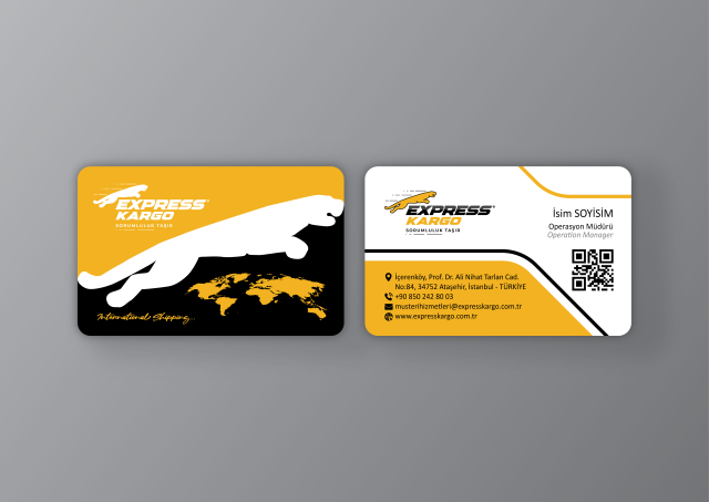 Sade ve Kurumsal Kartvizit Tasarımı