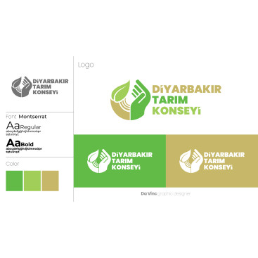 Diyarbakır Tarım Konseyi Logosu yarışmasına tasarımcı Da Vinci tarafından sunulan  tasarım 