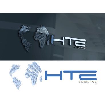 HTE BİLİŞİM A.Ş. LOGOSU yarışmasına tasarımcı Beelzebub tarafından sunulan  tasarım 