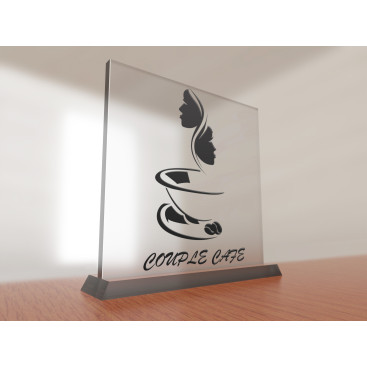 Cafe Logo tasarımı yarışmasına tasarımcı Asli_SAYILIR tarafından sunulan  tasarım 