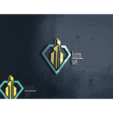 İnşaat ve taahhüt işleri yarışmasına tasarımcı umurkaracam tarafından sunulan  tasarım 