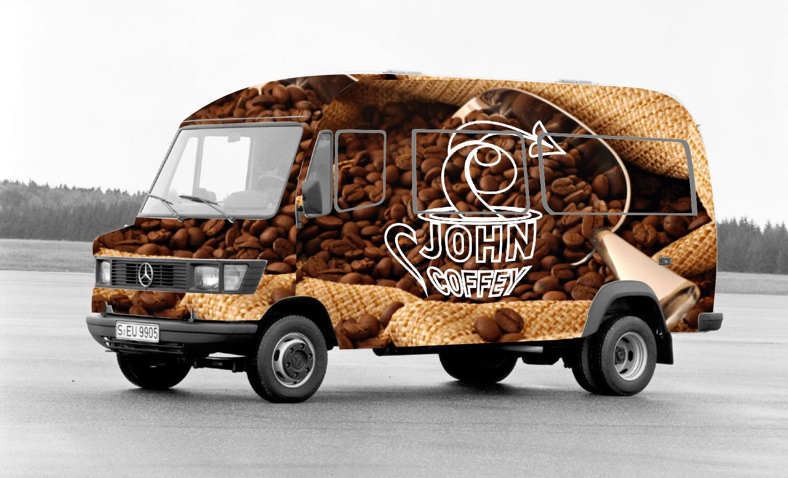 Tasarlayan barpek-John Coffey Minibüs Giydirme