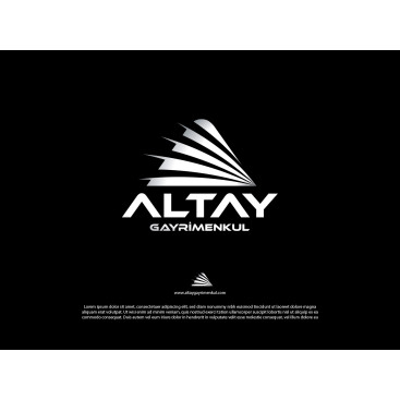 Altay  Gayrimenkul Logo  Tasarımı  yarışmasına tasarımcı Etrah™ tarafından sunulan  tasarım 